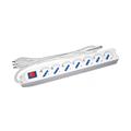 PRESA MULT.7USCITE  10/16A SCHUKO CON INT.