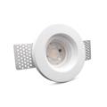 FARETTO IN GESSO GU10 DIAM.100x37MM LUCIA