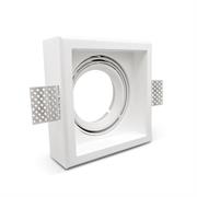 FARETTO IN GESSO G53 AR111 180x180x65MM NIVES