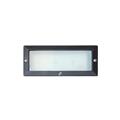 LED SEGNAPASSO NERO 8W 800 LUMEN 6500K MALIN