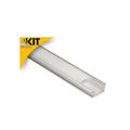 KIT PROFILO IN ALLUMINIO CALPESTABILE 2MT