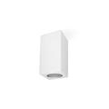 FARETTO IN GESSO GU10 70x70X110MM NICLA