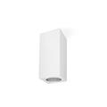 FARETTO IN GESSO GU10 70x70X130MM ROSA