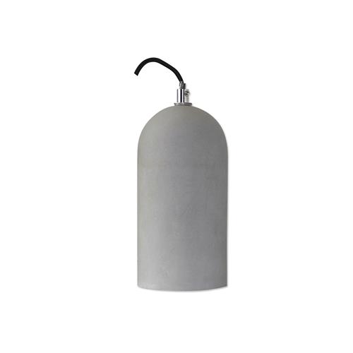 FARETTO PENDENTE IN CEMENTO E27 DIAM100 VIOLA