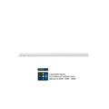LED REGLETTE 90 CM 10W 1150LM AC220-240V- CCT VERONICA
