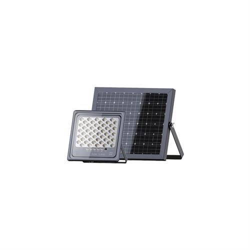 PROIETTORE SOLARE LED NERO 50W 550LM 4200K VICKY
