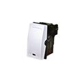 PULSANTE PORTANOME 2 MODULI 1P NO 250V