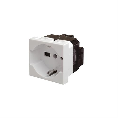 PRESA DI CORRENTE 2P+T UNIVERSALE ITA/SCHUKO 10/16A 250V