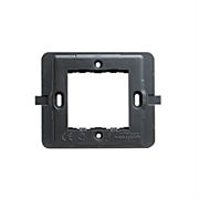 SUPPORTO 2 MODULI CON GRIFFE PER SCATOLA INCASSO ROTONDA 060MM