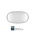 PLAFONIERA A LED OVALE 14W 1400LM IP54 TRICOLOR EMMA