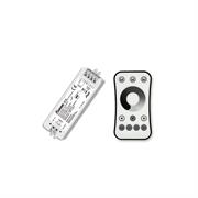 KIT LED DIMMER + PUSH 5-36V + TELEC.1ZONA(12V 96W-24V 192W)