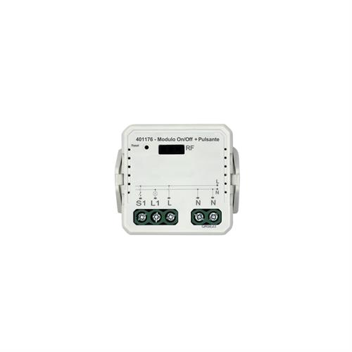 INTERRUTTORE ON/OFF + PULSANTE 1 CANALE WIFI 100-240V 10A 50HZ
