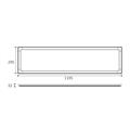 LED PANEL 40W 4800LM 295*1195 TRICOLOR GEMMA UGR<19